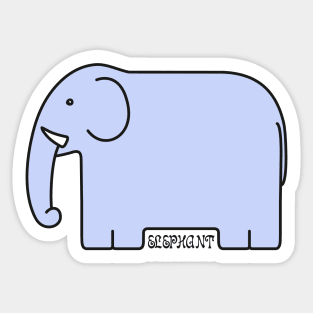 Elephant Sticker